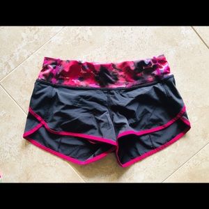 Lululemon speed shorts